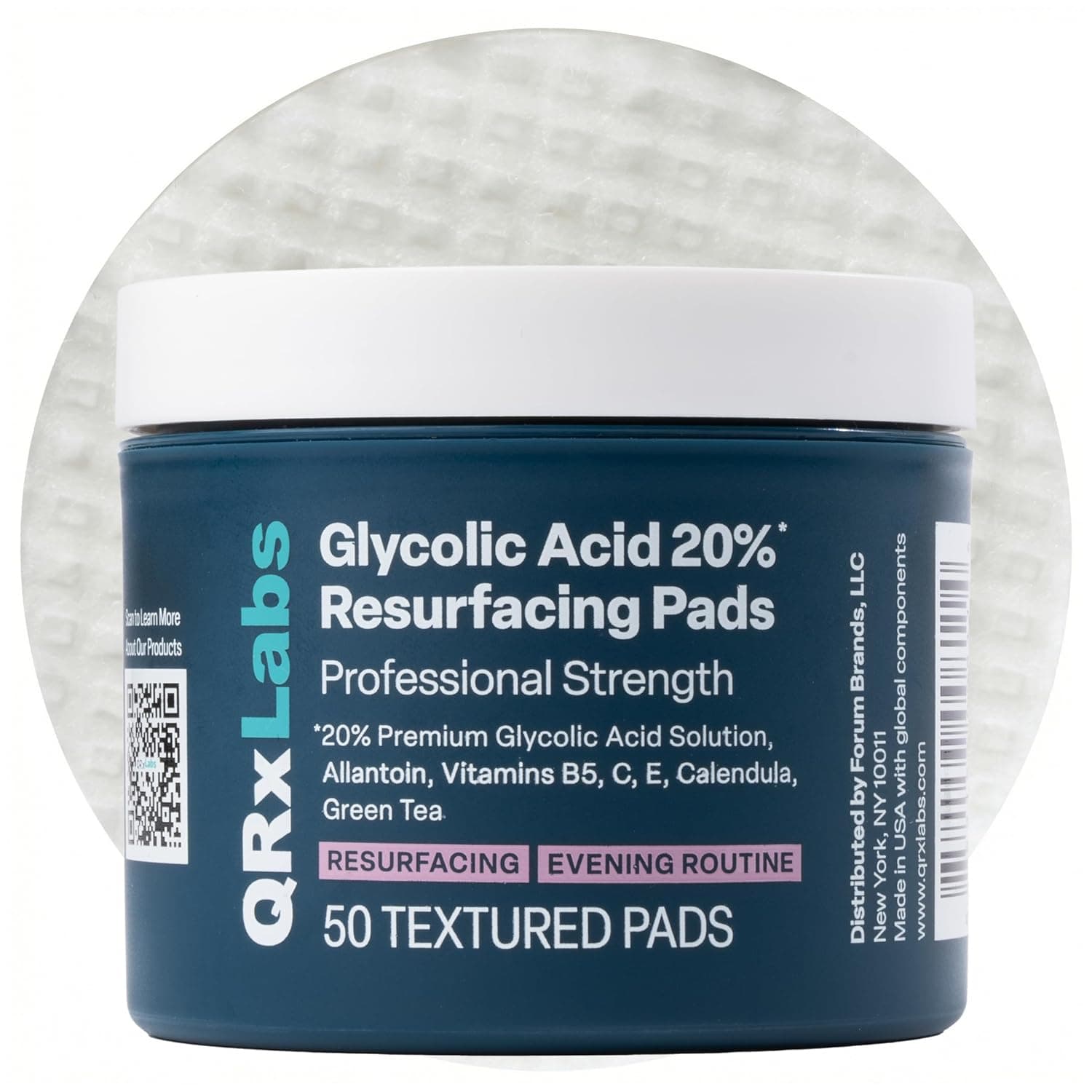 QRxLabs Glycolic Acid Pads